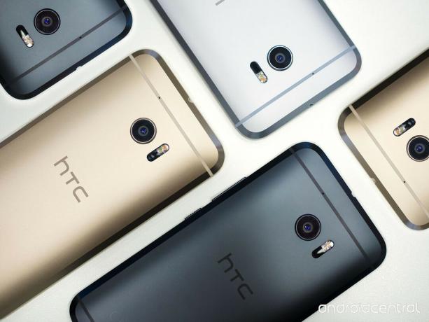 HTC 10 barv