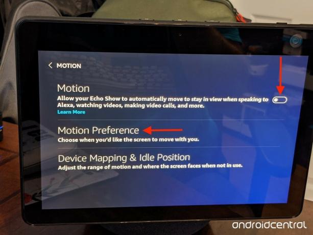 Echo Show 10 Disable Motion Step 5