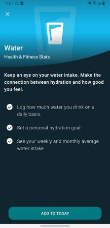 Fitbit App Wasser 1
