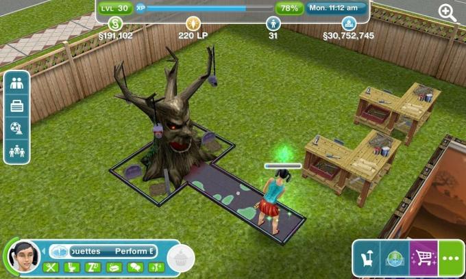 A Sims FreePlay