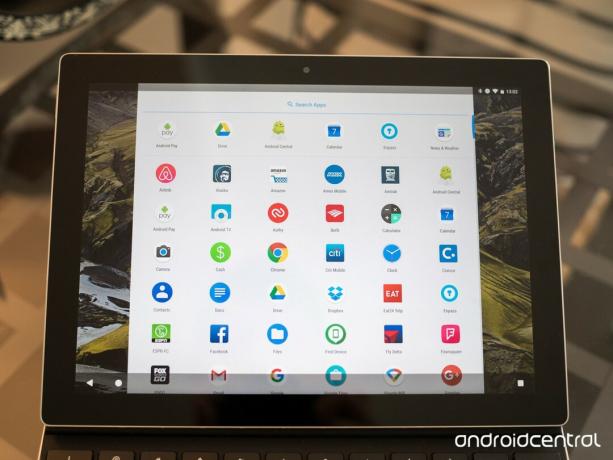 Android O pe Pixel C