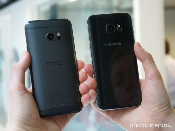 „HTC 10“ ir „GS7 edge“