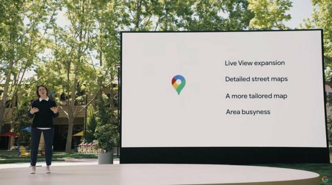 Google Maps Io 2021-oppdatering