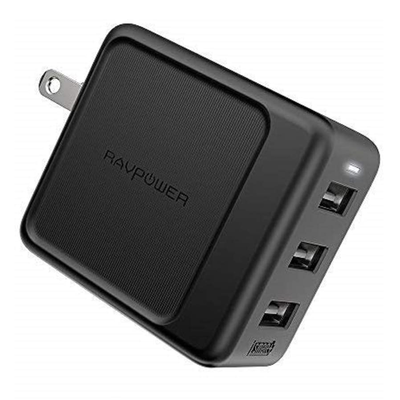 Chargeur mural USB Ravpower 30W 3 ports